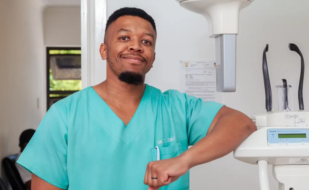 A portrait of Doctor Zsazsanov Mabutho Zungu